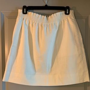 J Crew Linen Blend Skirt